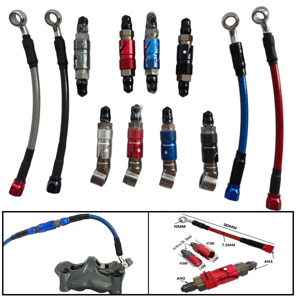 Brake Line Motorcycle - Kit adaptador de manguera de freno