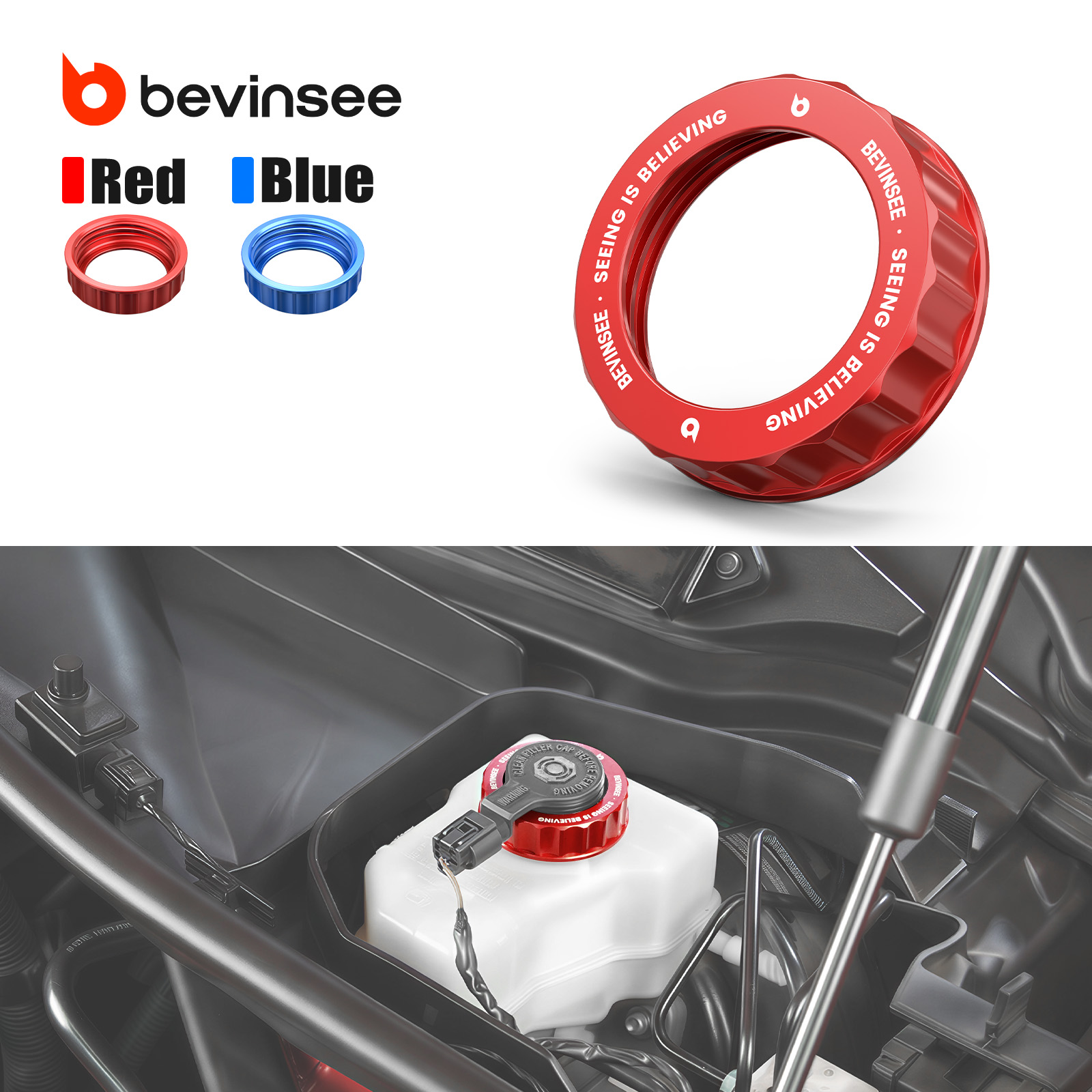 Tapa de Depósito de Líquido de - Brake Fluid reseña y precio