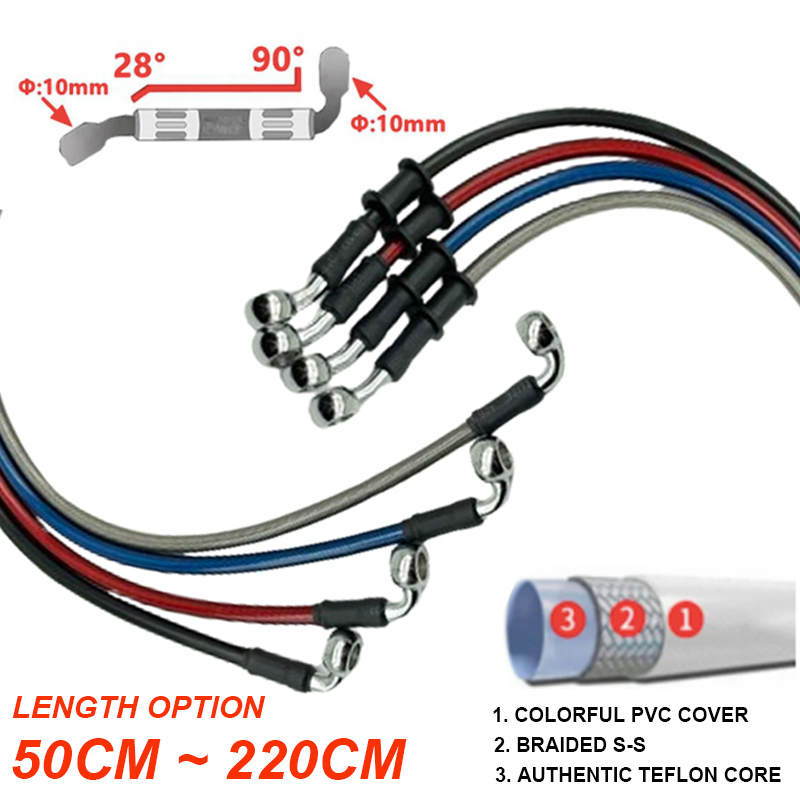 Plata 30cm A 220cm 28 ° -90 °  - Brake Line Motorcycle reseña y precio